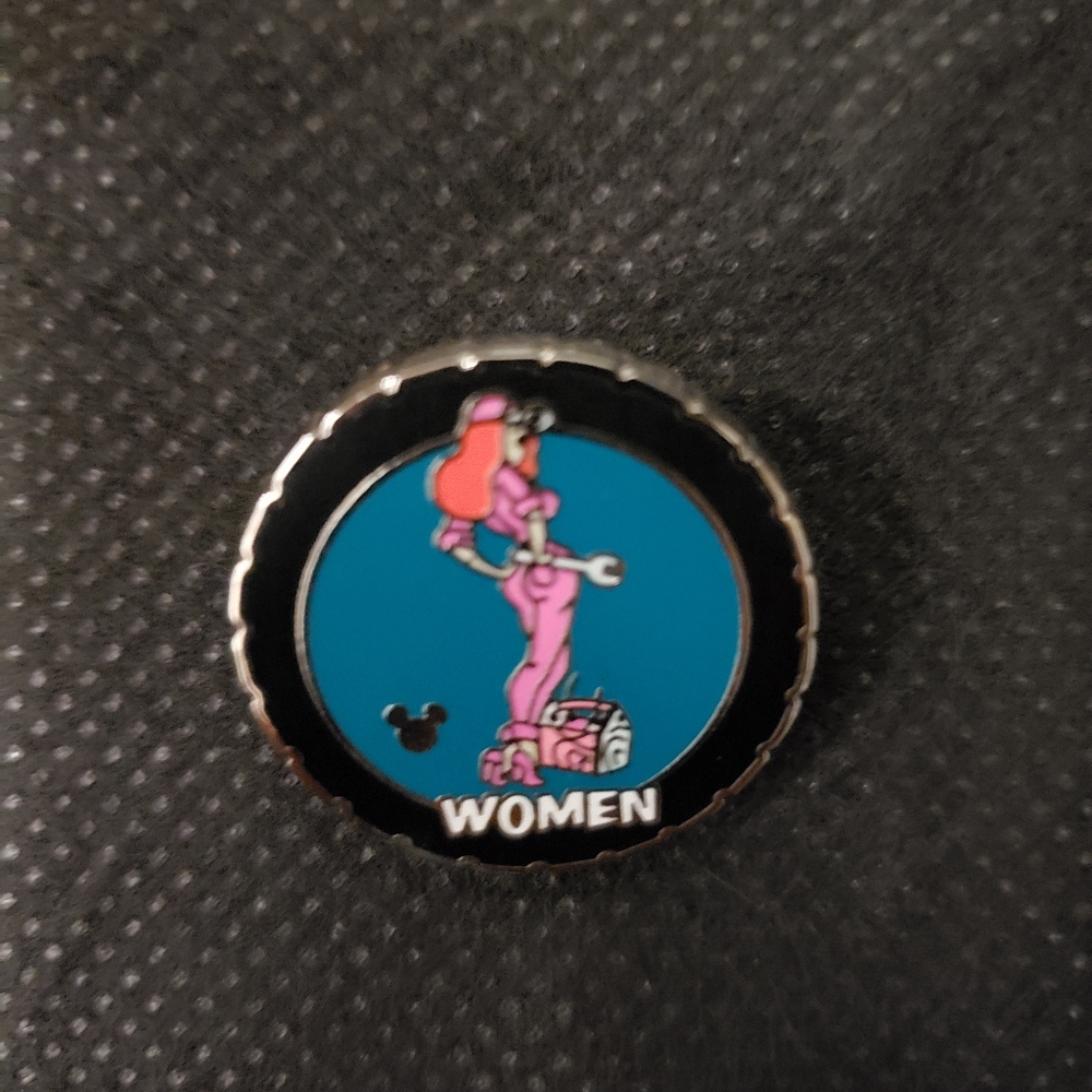 WDI Jessica Rabbit Pin - Toontown Restroom - Picture 4 of 4